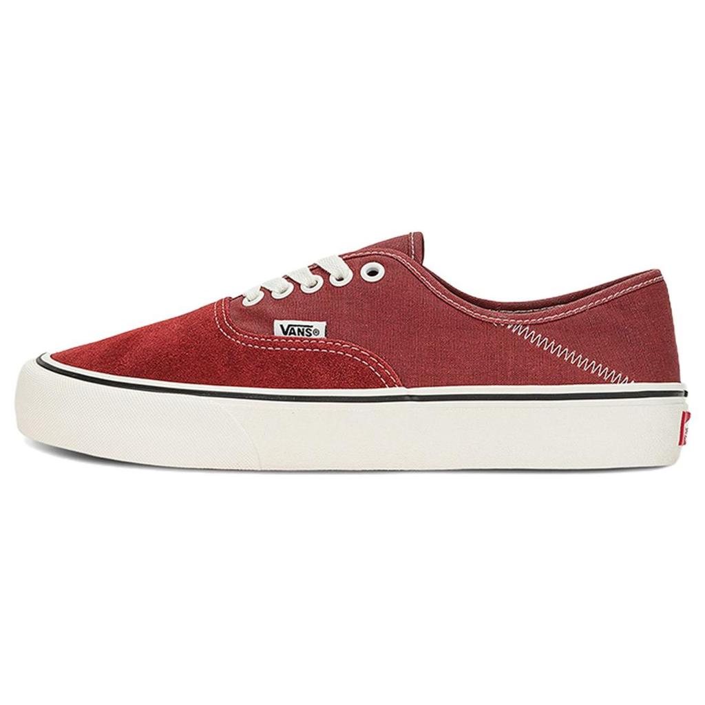 Vans Authentic VR3 SF Fashion Versatile Durable Low-Top Skate Shoes Unisex Sneaker Brick-Red VN0A4BX5ZHG