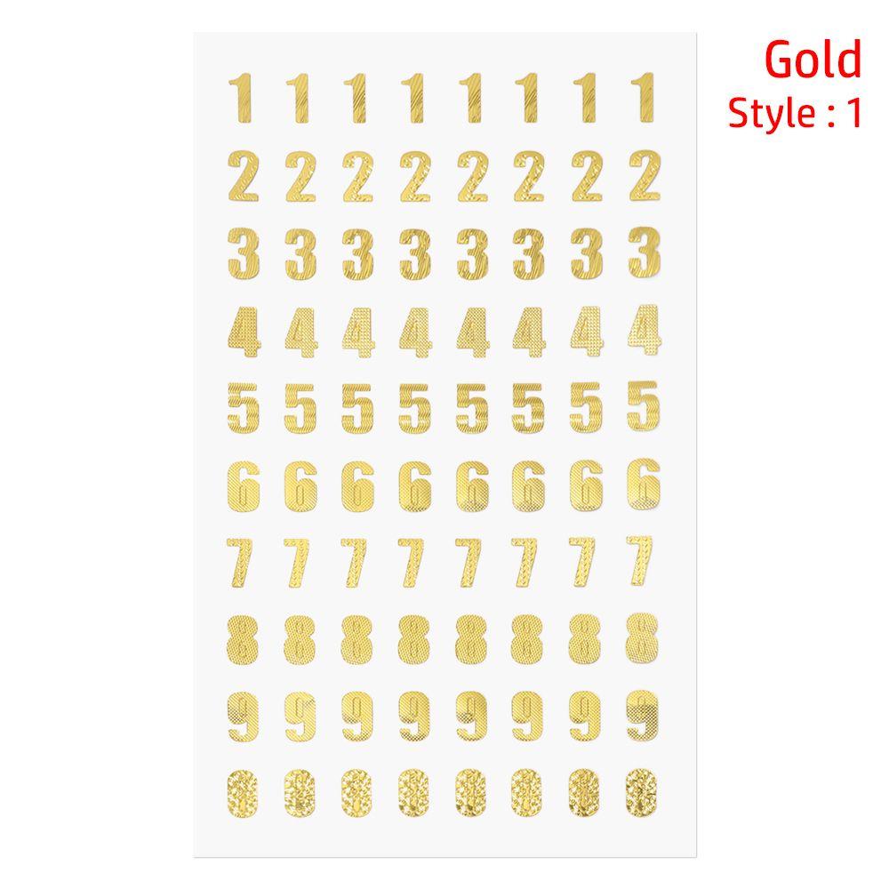 Hand Book Notebook Decor Planner Scrapbook Number sticker Twinkle stickers Letter Self Adhesive