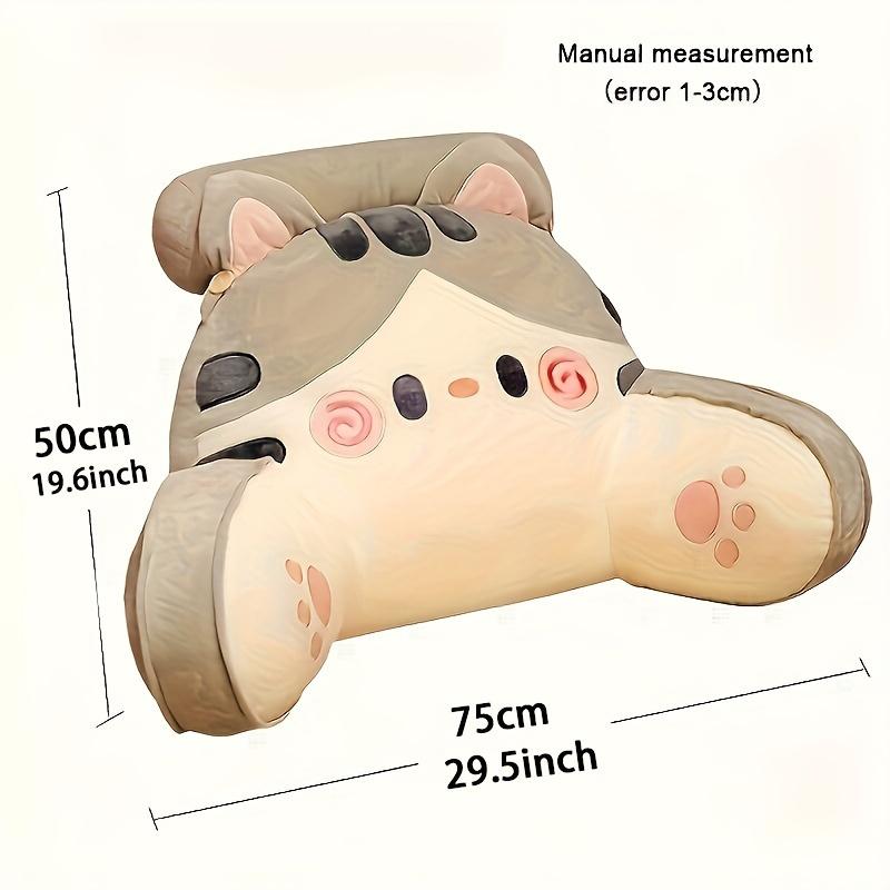 70*50СМ Подушка-спинка для изголовья кровати большого размера, Подушка для дивана, Подушка для чтения в общежитии, Защита талии беременной женщины, Мультяшный узор