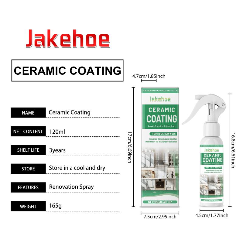 Home Tile Ceramic Renovation Spray Cleans Stains Waxes Restores Shine for Indoor Use Kitchen Bathroom Easy Application