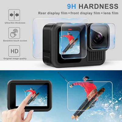 Защитная пленка для экрана GoPro Hero 13, силиконовый чехол, защита из закаленного стекла, сумка, крышка для объектива для Go Pro Hero 13 Black, аксессуары