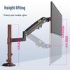 NB Height-Adjustable Monitor Stand with Telescopic, Rotating Arm - H100