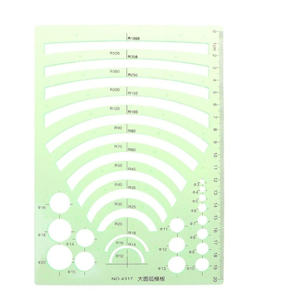 Multi Shaped Oval Circles Stencil Geometric Ruler Curve Ruler Drawing Ruler Template Ruler