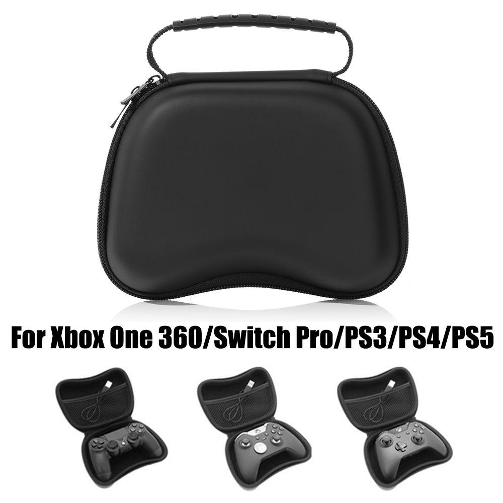 Portable Game Controller Zipper EVA Protective Cover Shockproof Pouch Hard Gamepad Case Storage Box