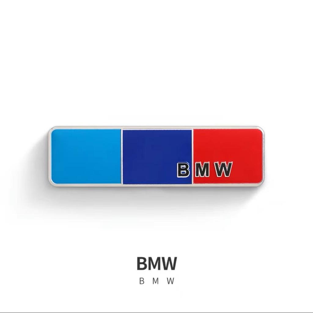 Metal Sticker Body Trunk Decal Emblem Badge Racing Style Exterior Modified Parts For BMW X1 X2 X3 X5 X4 X6 X7 iX3 F20 F10 F07 E7 WM0