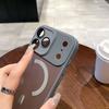 Для iPhone 17 Pro Max матовый прозрачный чехол с магнитами Magsafe для беспроводной зарядки Для iPhone 17 Air Защита камеры чехол для телефона