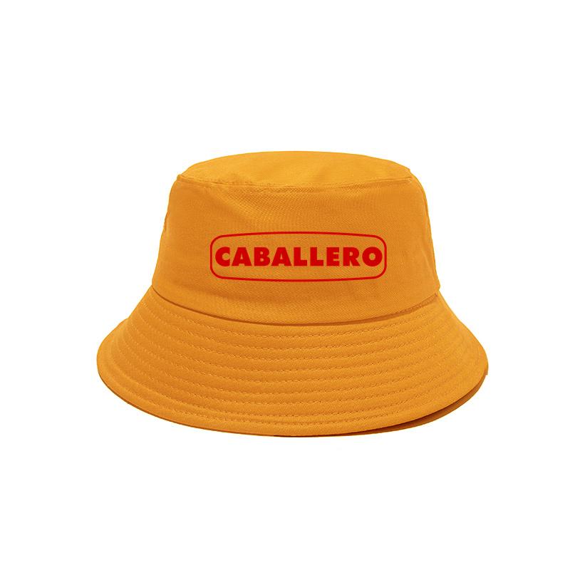 Caballero Bucket Hat Cap Unisex Women Unisex Panama Cap Outdoor Summer Cotton Caballero Motorcycle Bob Caps MZ