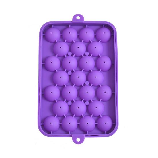 Большая емкость, легкосъемная силиконовая решетка для льда, желе, йогурт, форма для ледяного шара, холодильник, ящик для льда, пищевой контейнер для льда