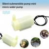 Dc 3V 5V Micro Submersible Motor Pump Silent Portable Submersible Water Pump For Fish Tank Fountain Aquarium Garden