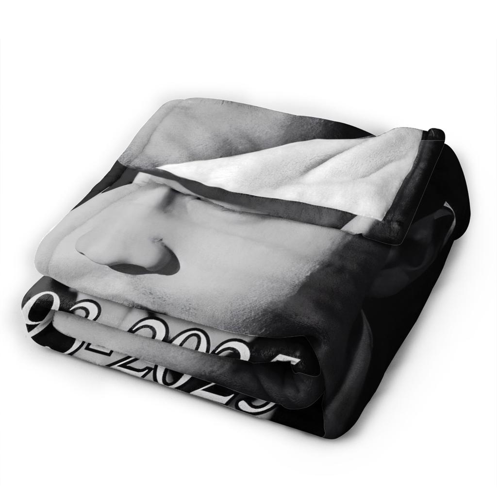 Charlie Kirk Death Blanket Freedom Super Soft Aesthetic Plush Throw Blanket For Children Living Room Flannel Bedspread Bed Cover