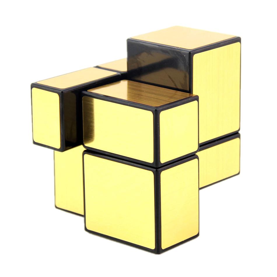 Shengshou 2x2x2 Магический зеркальный кубик 5,7 см Скоростной магический кубик-головоломка 2x2 Cubo Magico Наклейки Обучающие кубики Для детей