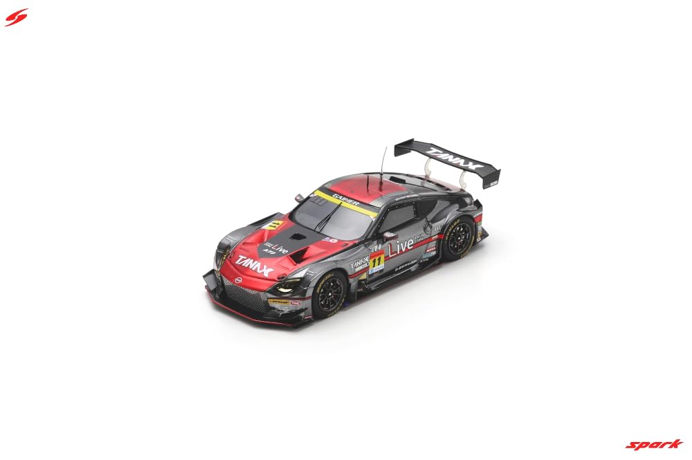 Spark масштаб 1/43 GAINER TANAX Z Super GT GT300 2024 #11 Рюичиро Томита/Кёто Исикава Готовая модель с логотипом спонсора для демонстрации