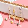 Брелок для подвешивания, веревка на запястье, Сакура, Lucky Cat, ремешок для телефона, анти-потерянный ремешок для телефона, ремешок