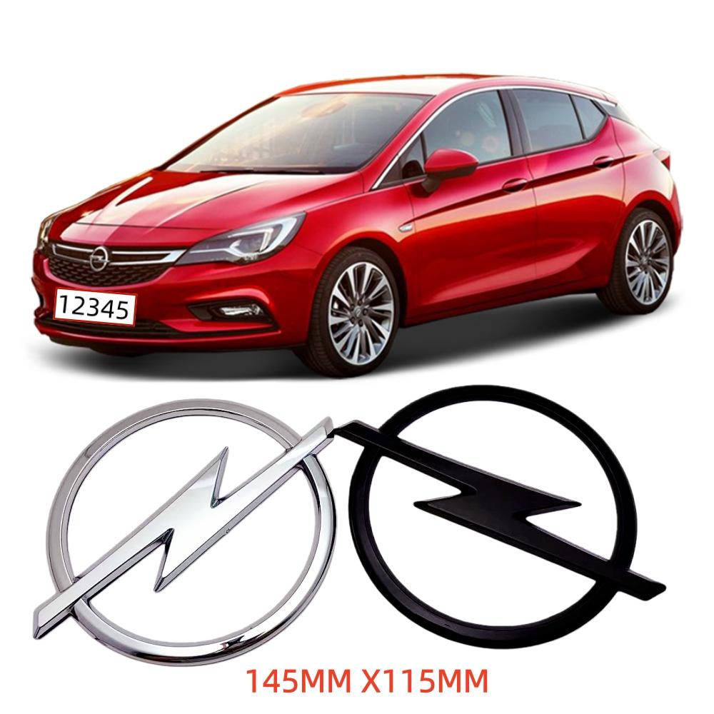 1 шт. 3D 145 мм Значок-эмблема Opel Наклейка Подходит для передней решетки автомобиля, капота, крышки багажника и заднего бампера Astra Zafira Insignia Corsa