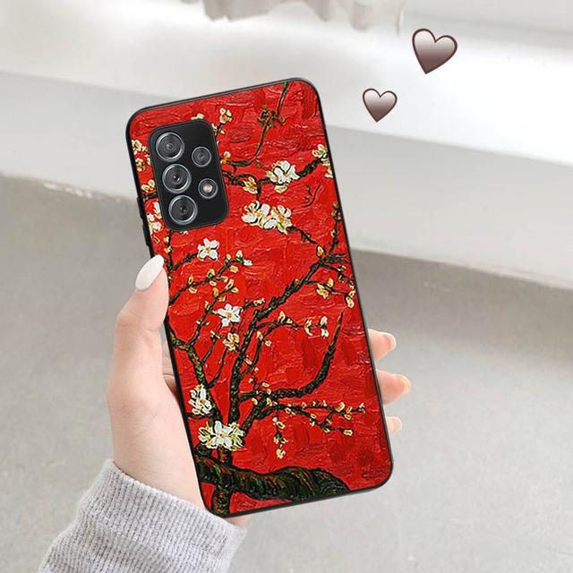 Van Gogh Oil Starry Night Phone Case For Samsung A73 A53 A33 A13 A23 A22 A52 A72 A32 A42 A71 A51 A41 A31 A21s A12 A11 S9 Cover