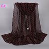 Chiffon Scarf Printing Thin Popular Scarf Sunscreen Women's Small Dots