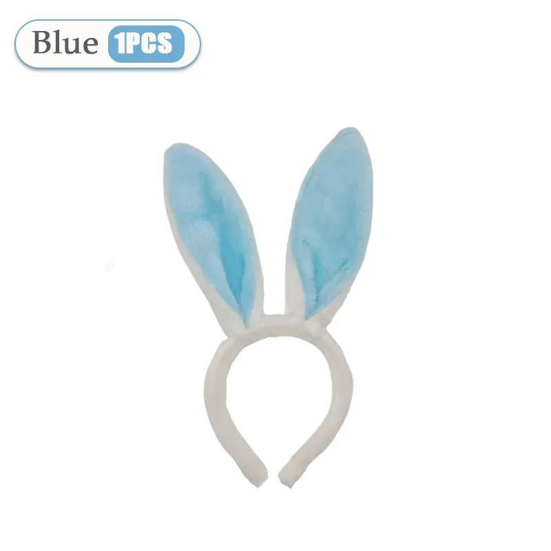 1-15PCS Cute Rabbit Ear Headbands Cute Plush Bunny Ears Hairband Easter Decorat Costume Party Cosplay Hair Hoop Hair Accessories