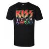 Kiss Unisex Adult Logo, Faces & Icons Cotton T-Shirt