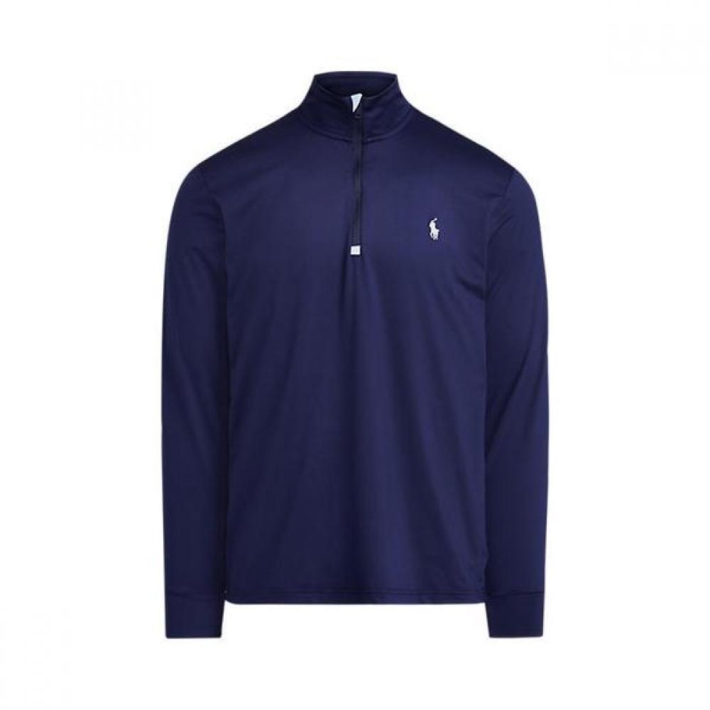 Polo Ralph Lauren Мужская спортивная футболка с молнией на четверть Mnpokni16822177410