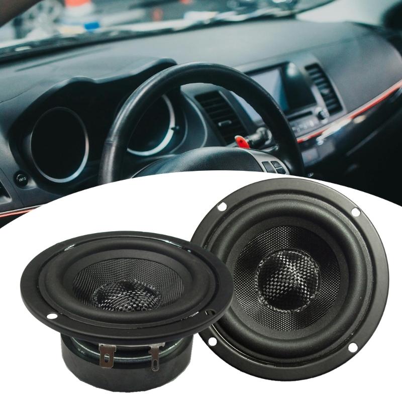 Waterproof 3inch 4Ohm 15W Glass Fiber Cones Woofers Subwoofer Hifi Speakers, Full Frequency Powerful Bass