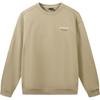 Men's Li-Ning Sports Life Collection Sweatshirts Unisex Mole Umber Crew Neck Moderate Straight Fit