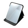 Pu Leather Desktop Stand Mirror Pink Bow Compact Cosmetic Mirror Vanity Mirror Folding Easy To Carry Fold Makeup Mirror