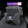 Автоаксессуары Подушка на подголовник сиденья Автологотип Подушка для шеи Для Volkswagen VW Polo Golf Tiguan Passat Touareg Magotan ID.3 Touran Beetle
