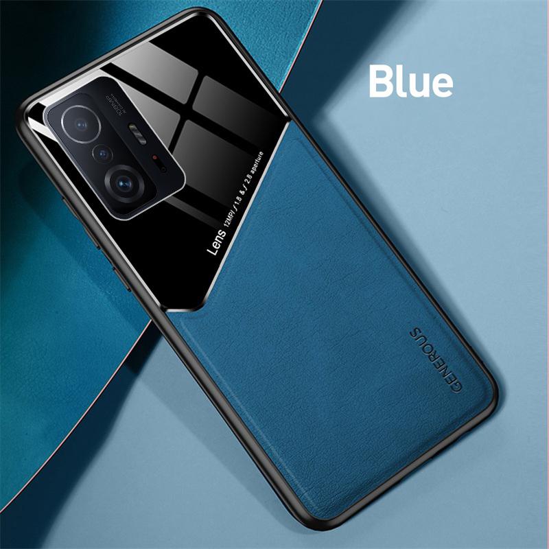 Чехол для xiomi 11t pro текстура кожи автомобильный магнитный держатель крышка для xiaomi 11t mi11t mi 11 t pro xiaomi11t мягкий каркас защита coque