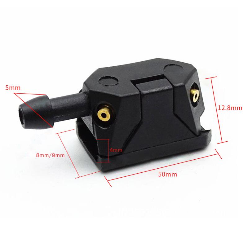 2 шт. автомобильные универсальные насадки для омывателя переднего лобового стекла, насадка для распыления стеклоочистителей, насадка для распыления воды на окно, спринклерная струя