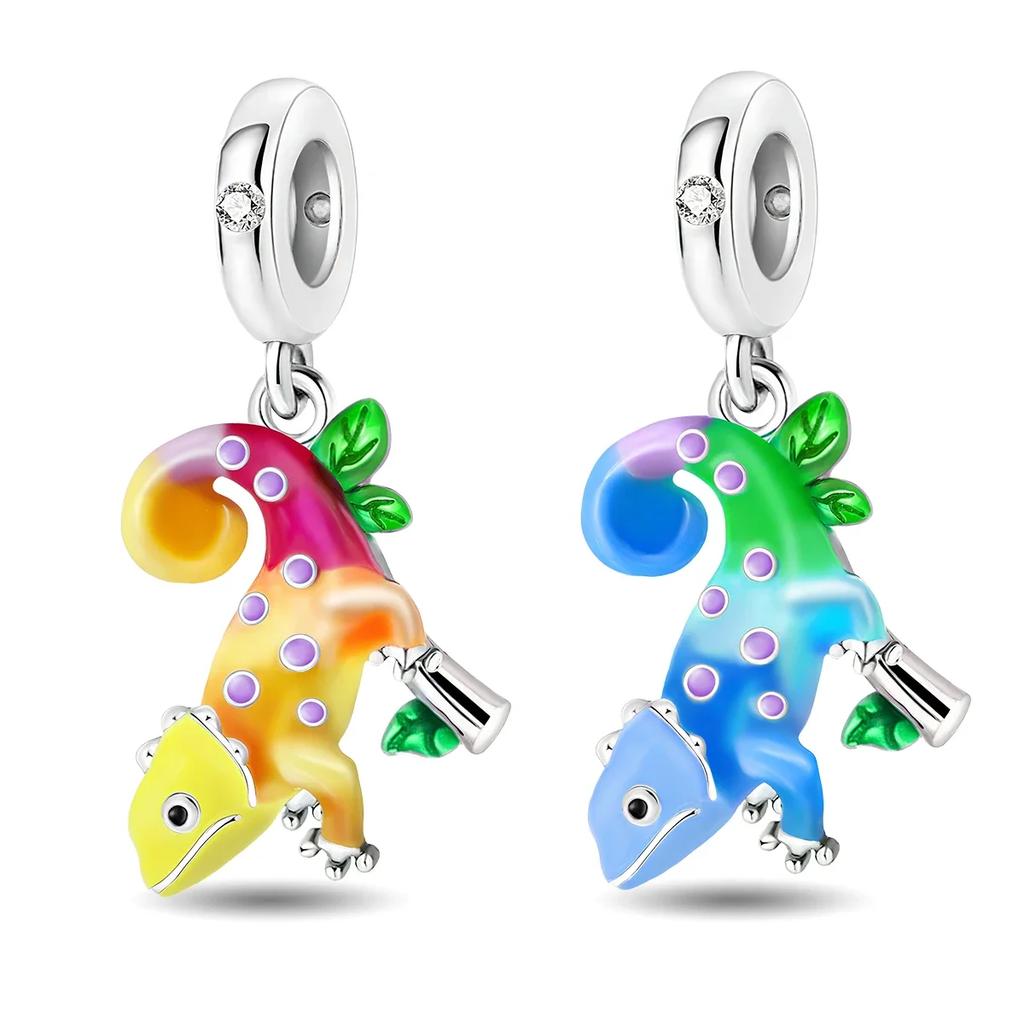 Медный Подсолнух Хэллоуин Ящерица Тыква Подвеска Бусина Сделай Сам Браслет Браслет Изготовление Подарок Высокого Качества Ювелирное Изделие