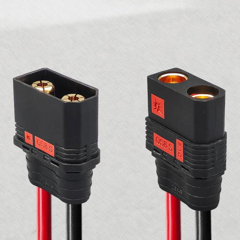 QS8-S Connector Male Female High Current Antispark Connector Application Remote Control Toys Drones Battery Charger