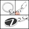 Car Styling Keychain Metal Key Ring Accessories For Lexus UX LS GS NX RX IS350 IS250 LX570 IS200 UX250h LX600 LX470 GX470 NX300