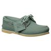 Classic Wide Boat Shoes 100% Leather Green