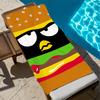funny cartoon cute art b-badt m-maru SRO soft Beach Towels Trip swim Pool bathing Towel Gym Spa home Decor Gift Holiday