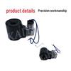 Excavator Solenoid Valve Coil, 20MM Inner Hole, 52MM Height, Square DC12V, Three-Pin with Relay