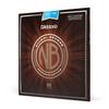 Струны для акустической гитары D'Addario, никель-бронза, сбалансированное натяжение, Light, .012-.052, NB1252BT,