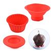 3 шт./набор больших размеров, форма для кексов, красная форма для кексов, инструменты для выпечки, гигантская силиконовая форма для кексов, пекарня