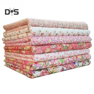 Каберне с цветочным принтом DIY Лоскутная хлопчатобумажная ткань для шитья стеганая ткань