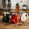 Double Wall Coffee Cup with Handle Water Cup Personalized Boxing Glove Mug  Men Boy Gifts