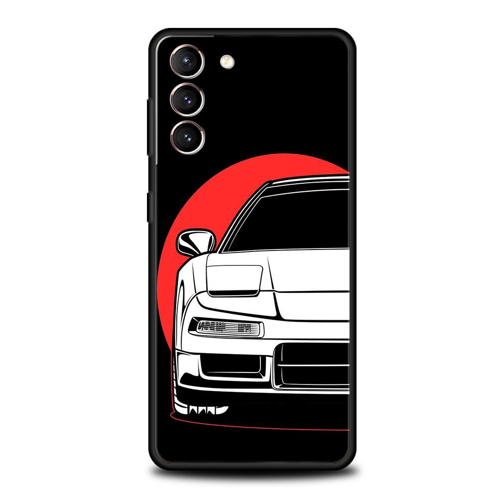 Чехол для телефона JDM Tokyo Drift Sports Car Lamp для Samsung Galaxy S23 Ultra S22 S21 S20 FE 5G S10 S10E S9 S8 Plus Note 20, мягкий чехол