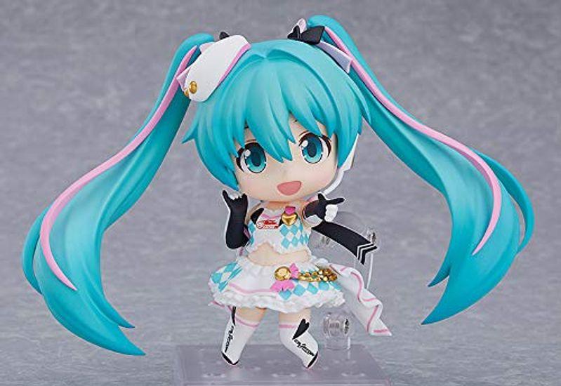 Нендороид Hatsune Miku GT Project Racing Miku 2019 Версия. Немасштабная подвижная фигура, окрашенная в АБС и ПВХ