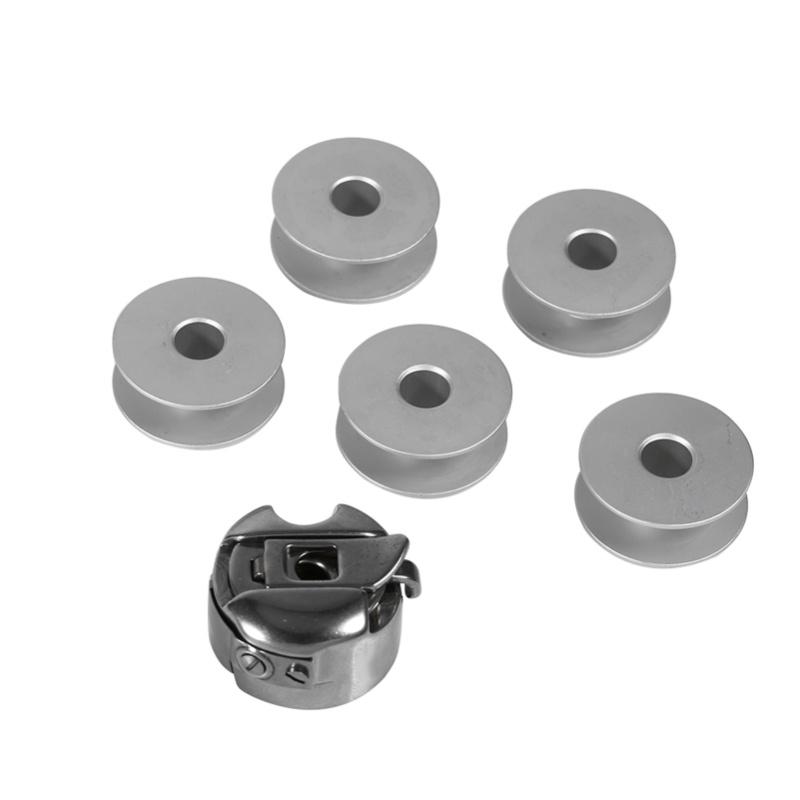 17 комплектов универсальных промышленных плоских деталей для швейных машин, аксессуары для прижимной лапки, чехол