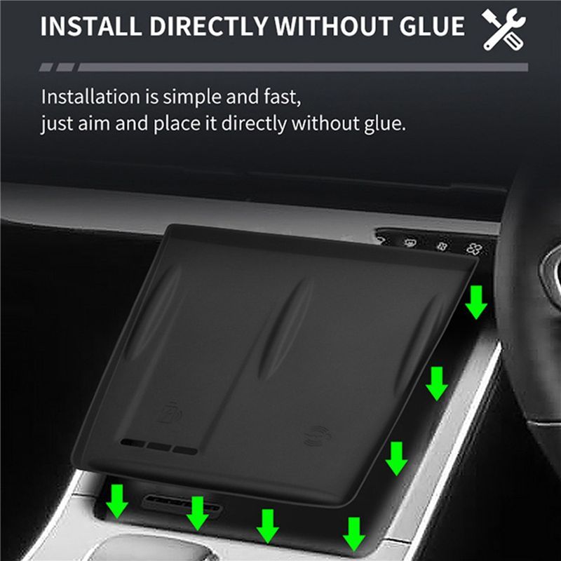 Durable-2X Car Anti-Slip Pad Silicone Wireless Anti Dirt Pad Accessories For Chery OMODA 5 C5 Fuel -2025 LHD