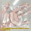 1pc New Transparent Snake Head Clip  Squishy Pop Fidget Tpr Soft Slow Rebound Stress Relief Funny Prank Gift