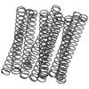 10Pcs Stainless Steel Spring Steel Coil Silver Compression Spring  Shop and Home Repairs