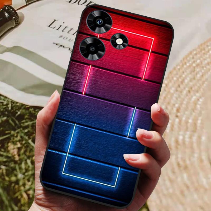 Чехол для Infinix Hot 30 2023 Силиконовый Противоударный Мягкий TPU Чехол для Телефона Для Infinix Hot 30 Funda X6831 Hot30 Capa Мультяшные Кокес
