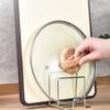 Rack Shelf Stand Multi Layer Space Saving Rustproof Cutting Board Practical Kitchen Organizer Pot Lid Holder Iron Art Home