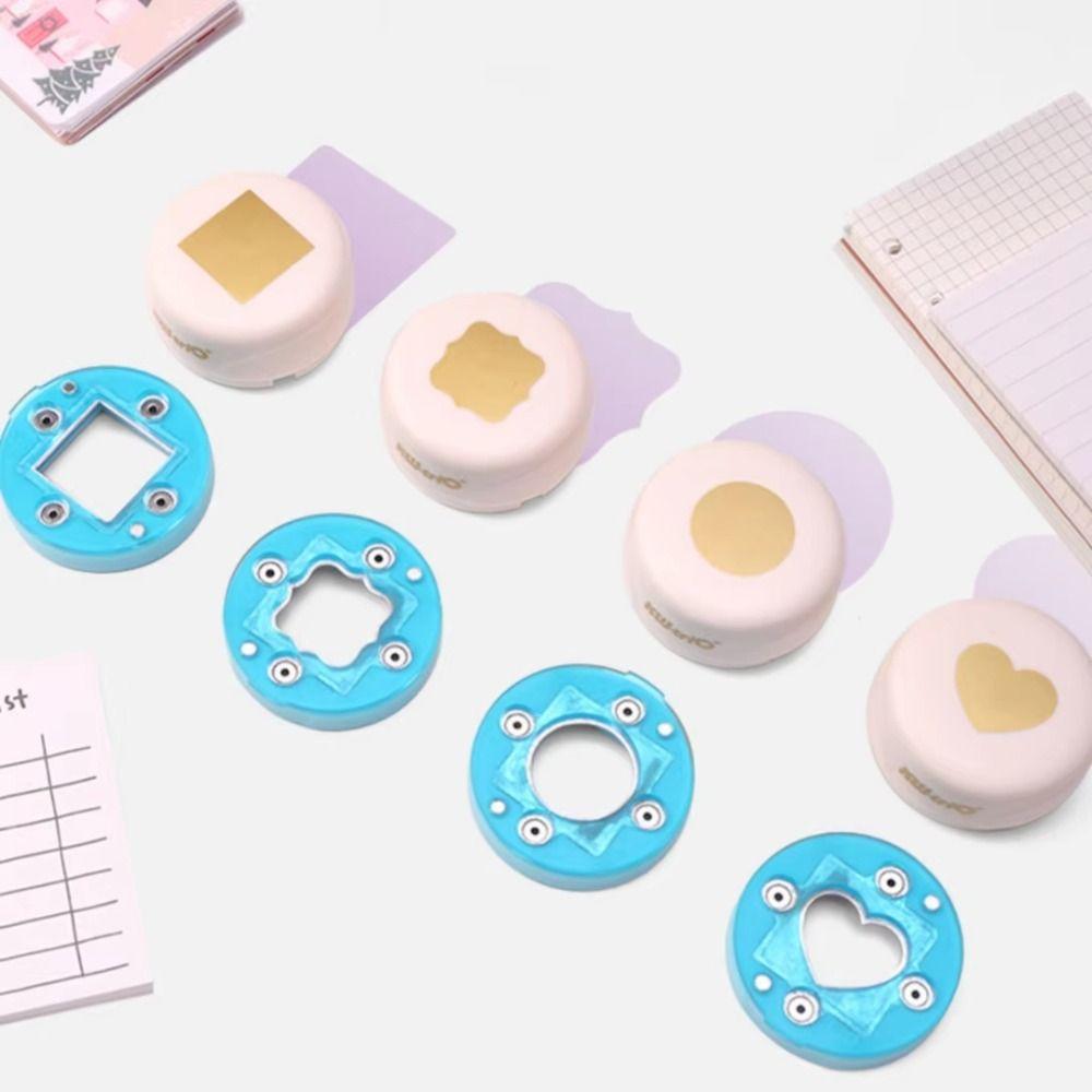 Paper Cutting Craft Hole Punch Maganetic Embossing Punches Paper Puncher Scrapbooking