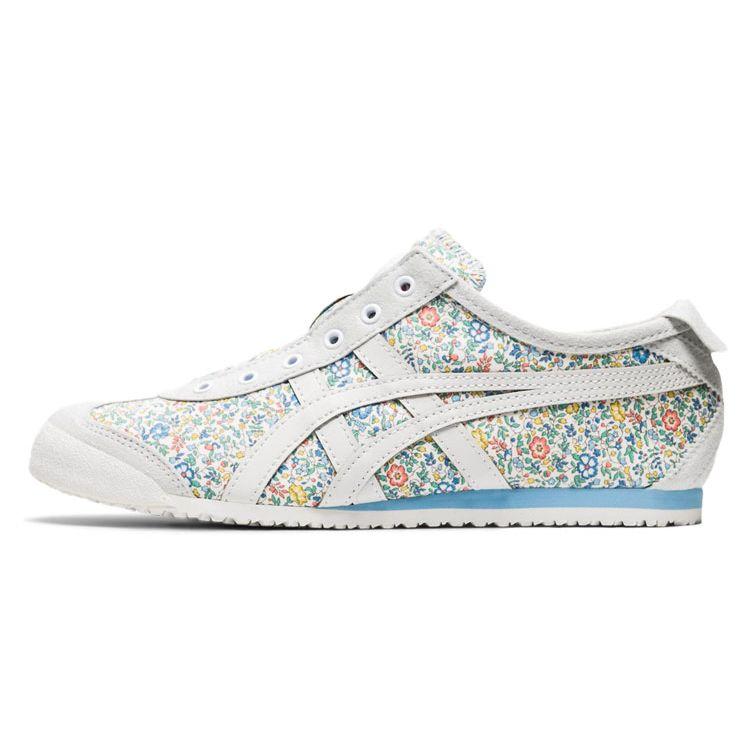 ONITSUKA TIGER Mexico 66 Fabric Sports Casual Slip Resistant Durable Lightweight Low Top Lifestyle Shoes Women Sneaker White 1182A513-400