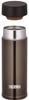 Вместимость термос бутылка для воды с вакуумной изоляцией карманная кружка 120 мл коричневый BW [маленькая модель] JOJ-120